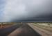 Storm coming in.