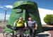 Stop at the 'Giant Head on Route 66', with Gregg, the artist who actually built it.